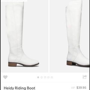 White Rider Boots